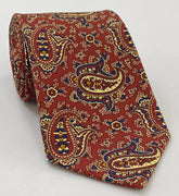 MMPT-2 Macclesfield Modern Madder Printed Silk Tie